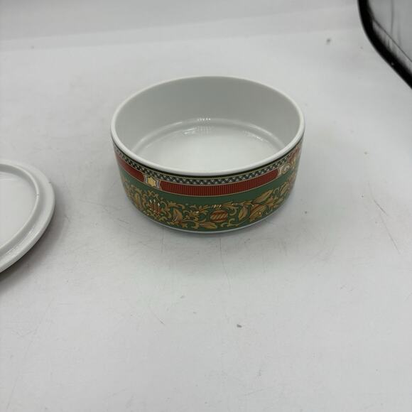 Hutschenreuther Germany Container 4.5"x2.25"‎ Trinket Box Louvre Frohe Christmas - Picture 7 of 8